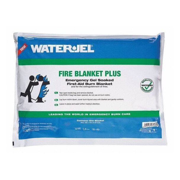 Waterjel Fire Blanket,60" W 72" L,Tan,Orange Case G7260P-4.69.000