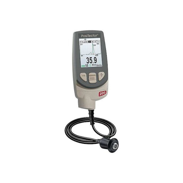 Defelsko Coating Gage,Advanced,0.5 - 40 Mils PosiTector 200 B/Adv