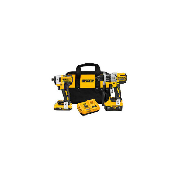 DeWalt 20V MAX XR Hammer Drill/Driver w/ Power Detect Tool Technology & Impact D