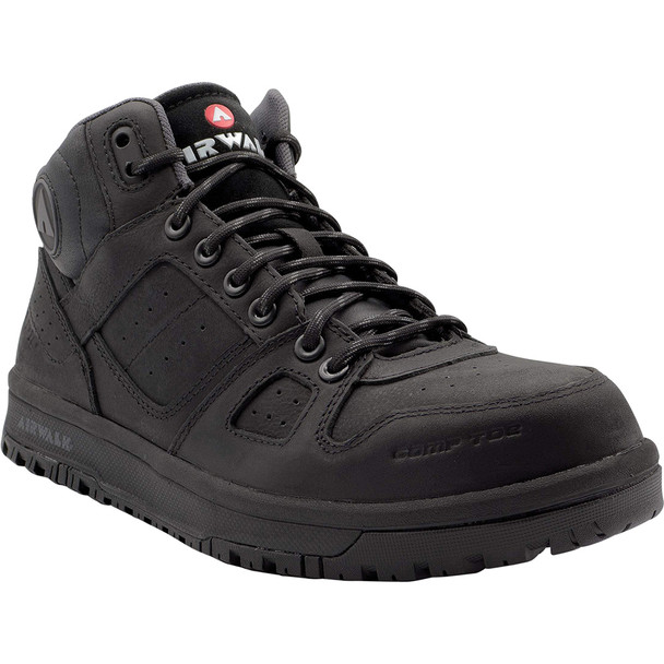MONGO MID SD10 - Men's Mid Top Shoe -Black / Black - Size: 14 - D - (Regular) AW7205-14D