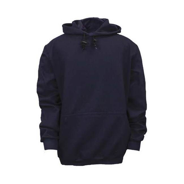 Men's Flame-Resistant Hooded Sweatshirt, 22 cal/sq cm, 3XL, UltraSoft(R)