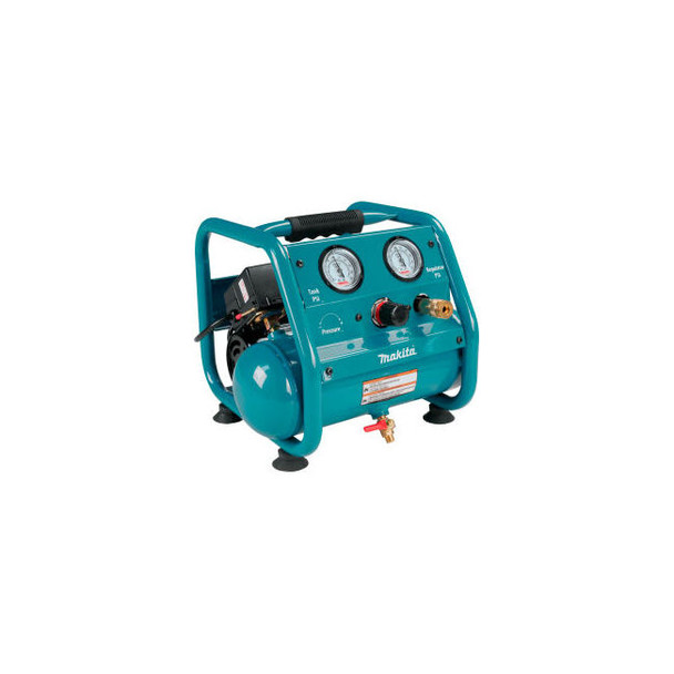 Makita AC001 Portable Electric Air Compressor 0.17 HP 1 Gallon Hot Dog 0.45 CFM