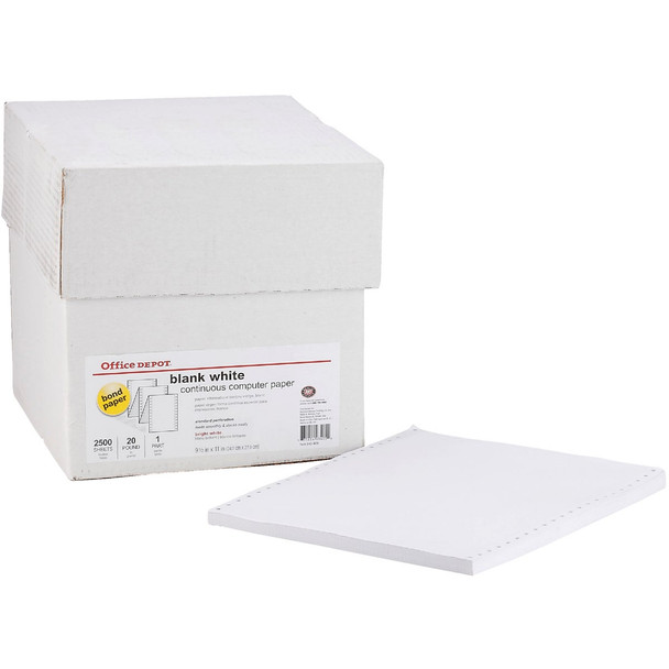 Staples 20# Blank Computer Paper 177154