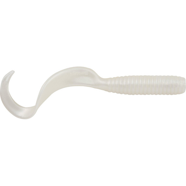 Berkley Gulp! Pearl White Saltwater Grub Fishing Lure GSG4-PW