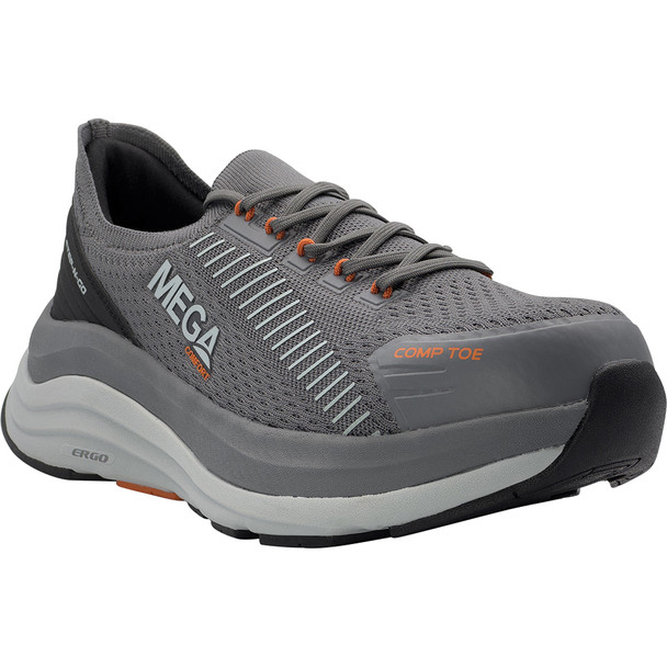 ERGO Europa CT - Men's Low Top Shoes -Black / Orange - Size: 10.5 - D - (Regular) MC151-10.5D