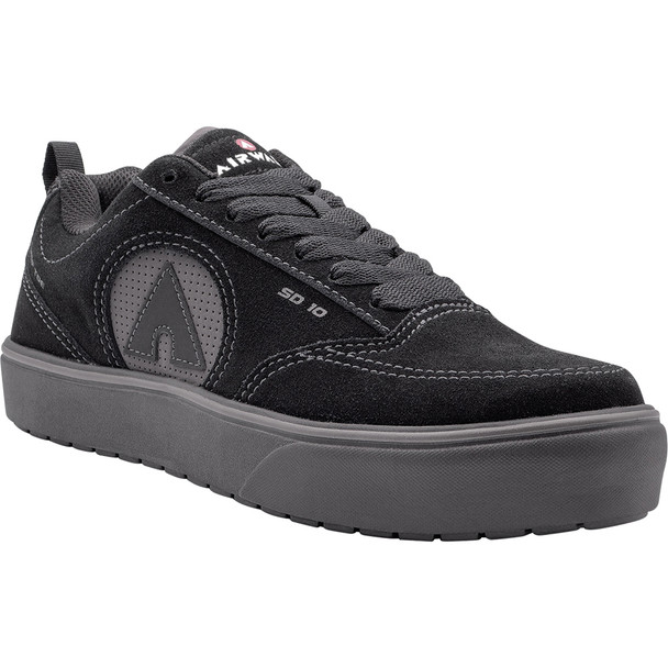 PHAT A LOW SD10 - Men's Low Top Shoe -Black / Grey - Size: 9 - D - (Regular) AW7305-9D