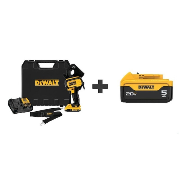 Dewalt DCE150D1/DCB205 Cable Cutter Kit 20V MAX, Cordless + Li-Ion Battery