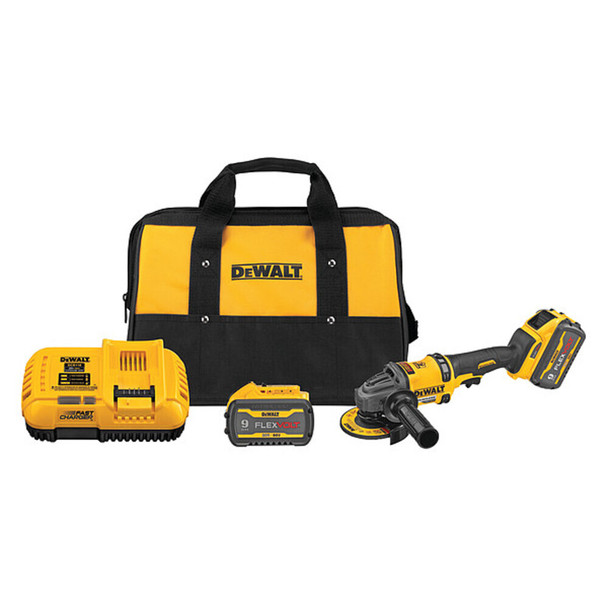Dewalt DCG418X2 FLEXVOLT Angle Grinder Kit 60V MAX , 4.5" Wheel