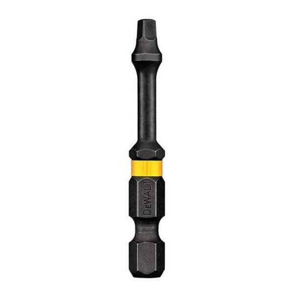 Dewalt DWA2SQ2IRB Insert Bit, 1/4In, Square Recess, No 2, 2In, PK50