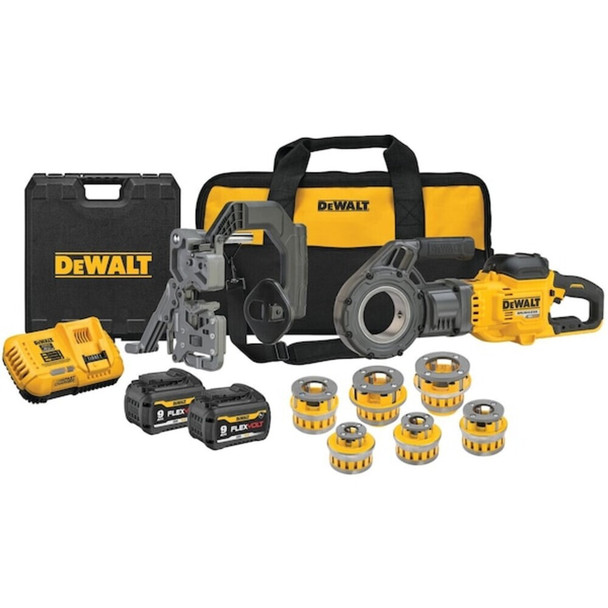Dewalt DCE700X2K FLEXVOLT(R) 60V MAX* Cordless Pipe Threader Kit With Die Heads