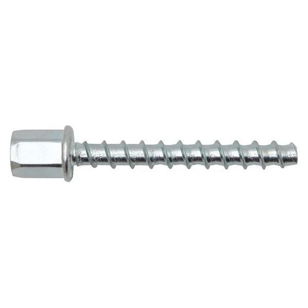 Dewalt PFM2211250 Hangermate Vertical Rod Hanger, Concrete, 1/4" Size, 3-11/64" L, Steel Zinc Plated, 25 PK