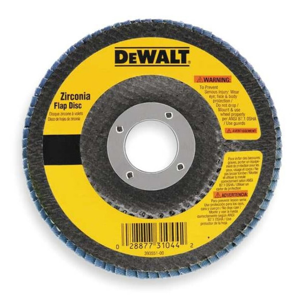 Dewalt DW8315 5" x 7/8" 36g type 29 HP flap disc