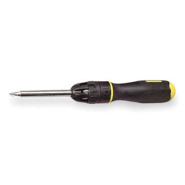 Stanley 68-010 Standard, Phillips, TORX, Pozi, Square Bit 10 1/2 in, Drive Size: 1/4 in , Num. of pieces:11