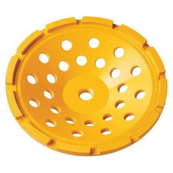 Dewalt DW4771 7" single row diamond cup grinding wheel