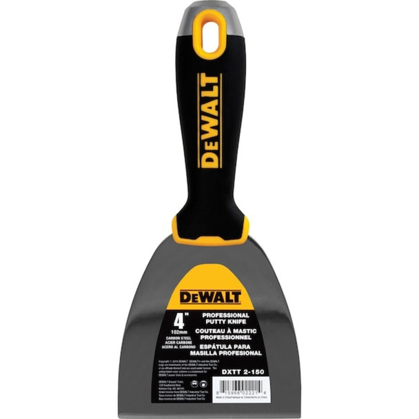 Dewalt DXTT-2-150 Putty Knife, CS, Soft Grip Handle, 4