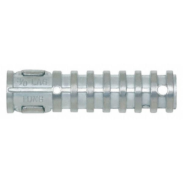 Dewalt 01255-PWR Lag Shield Long Lag Shield, 7/8" Dia., 3-1/2" L, Alloy Steel Zinc Plated, 25 PK