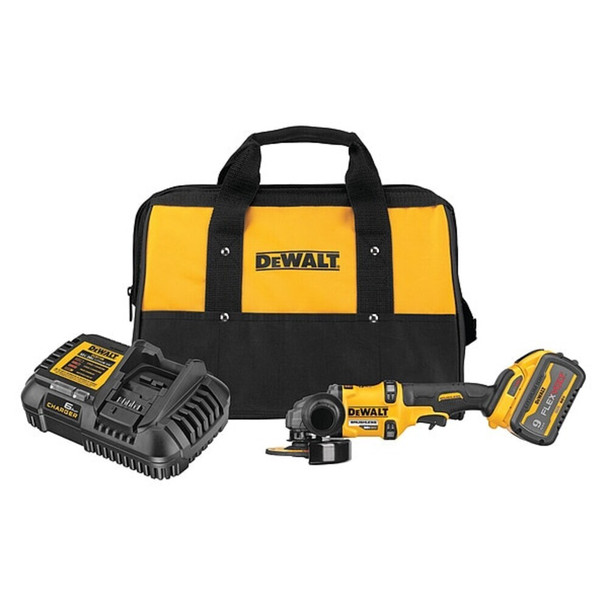 Dewalt DCG418X1 FLEXVOLT Angle Grinder Kit, 60V MAX, 4.5" Wheel