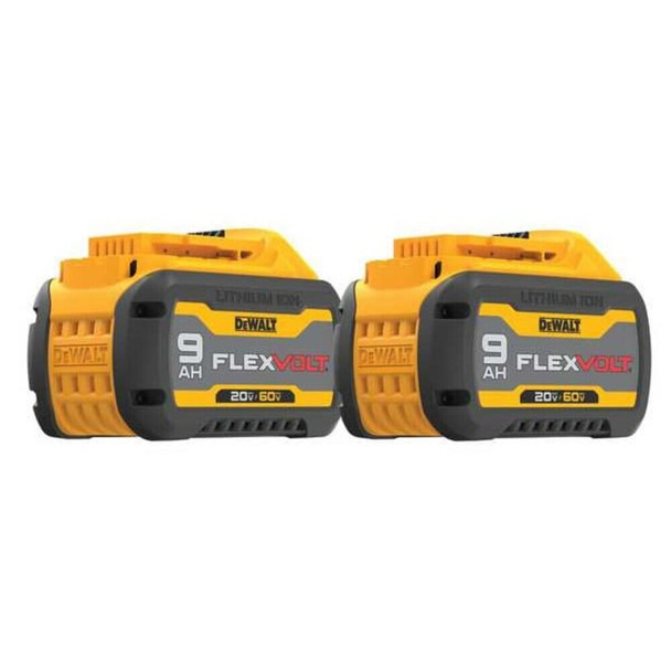 Dewalt DCB609-2 20V/60V MAX* FLEXVOLT 9Ah Battery (2 PK)