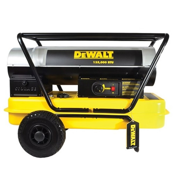 Dewalt DXH135HD Forced Air Heater, Heavy Duty, Kerosene