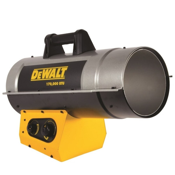 Dewalt DXH170FAVT Forced Air Propane Heater, 125,000-170, 00