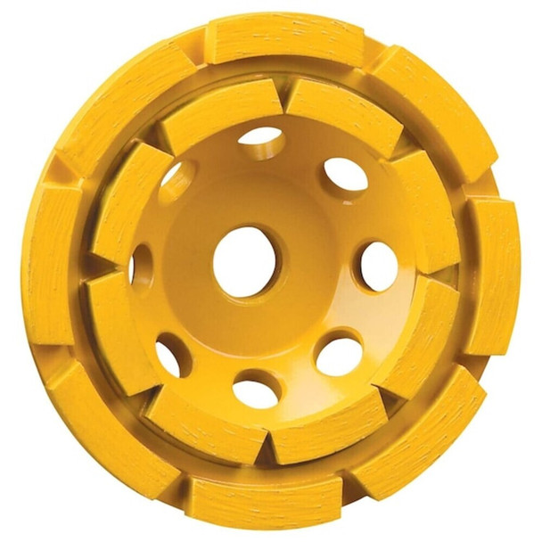 Dewalt DW4774 4-1/2" double row diamond cup grinding wheel blister