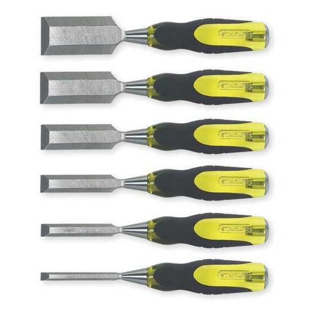 Stanley 16-971 Chisel Set, Not Tether Capable, 6 Pieces