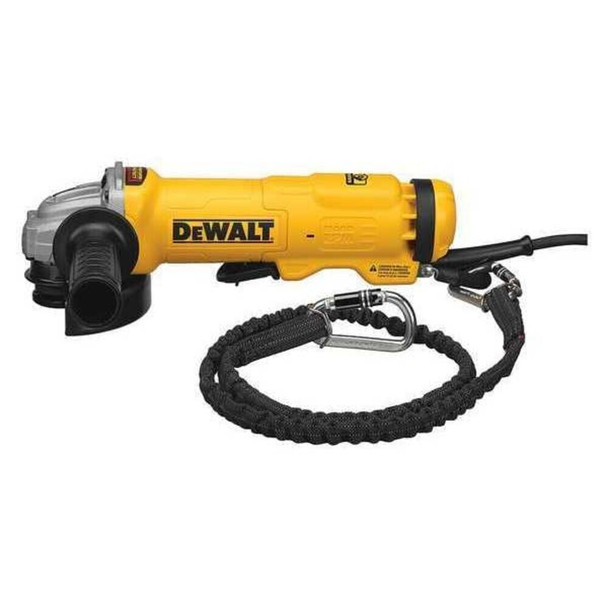 Dewalt DWE4222N 4.5" Small Angle Paddle Switch Angle Grinder with Brake and No-Lock On