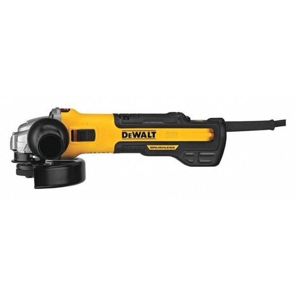 Dewalt DWE43240INOX 5 in. / 6 in. Brushless Small Angle Grinder with Variable Speed Slide Switch, INOX