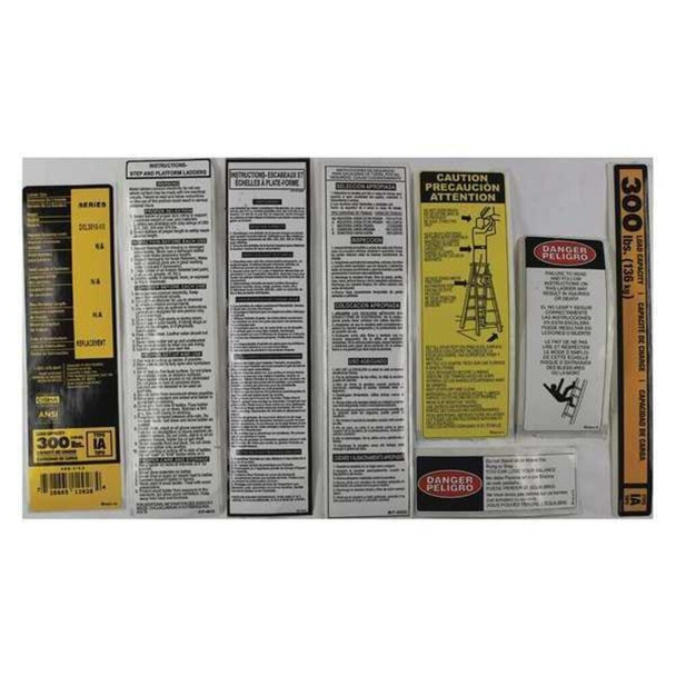 Dewalt PK-DXL3010-XX Label Kit