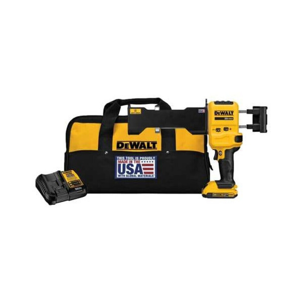 Dewalt DCE591D1 Epoxy Applicator Kit, Yellow, 20.5 oz Capacity, 20V DC