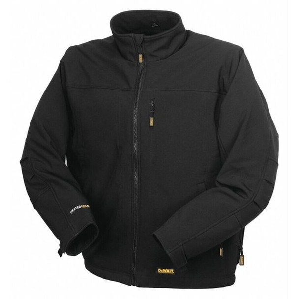 Dewalt DCHJ060ABB-3X Men's Heated Jacket, Black, Heats Up to 9 hr , 20 3 Outside Pockets, 3X