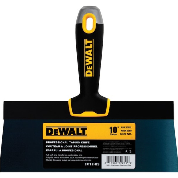 Dewalt DXTT-2-126 Taping Knife, BS, Soft Grip, 10
