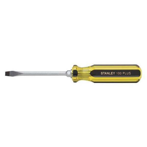 Stanley 66-164-A General Purpose Slotted Screwdriver 1/4 in Round