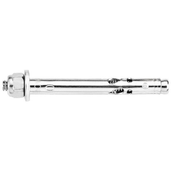 Dewalt 05175S-PWR Lok-Bolt AS Sleeve Anchor, 1/4" Dia., 2-1/4" L, Carbon Steel Zinc Plated, 100 PK