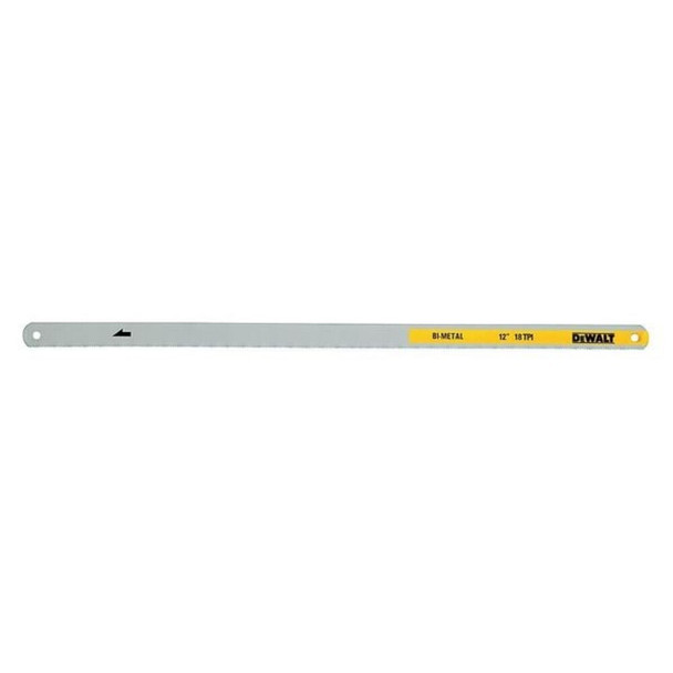 Dewalt DWHT20566 Hacksaw Blade, Bi-Metal, 12in., 18 TPI, PK10