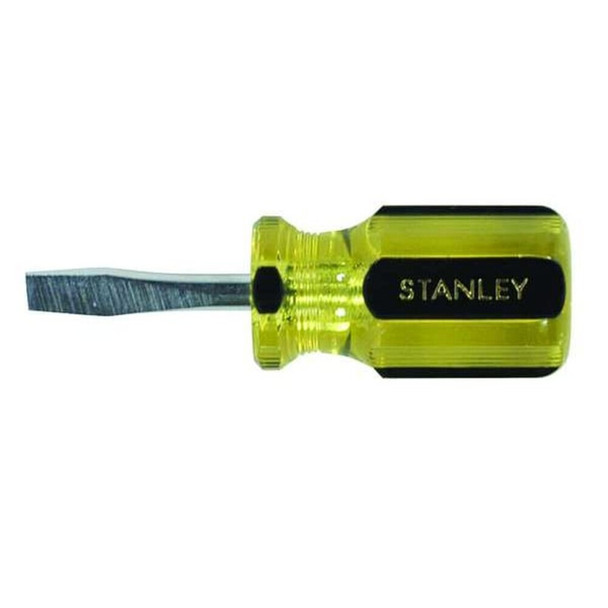 Stanley 66-161-A General Purpose Keystone Slotted Screwdriver 1/4 in Round