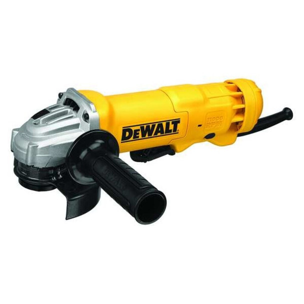 Dewalt DWE402 Small Angle Grinder, 4.5 in (115 mm), Paddle Switch, 11 Amps, 120V, Corded, One-Touch Guard