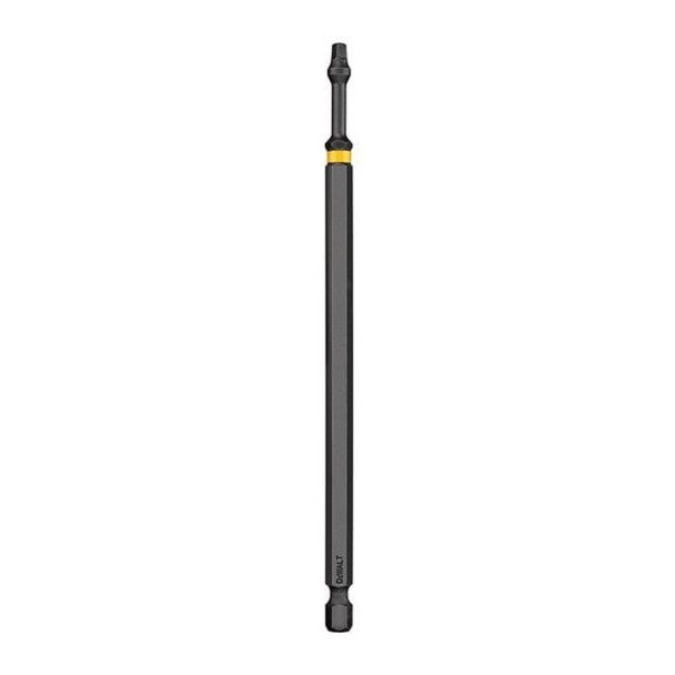 Dewalt DWA6SQ2IRB FlexTorq Insert Bit, 1/4In, Square Recess, No 2, 6In, PK50