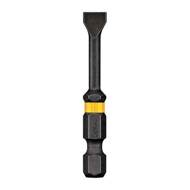 Dewalt DWA2SL6IRB Insert Bit, 1/4In, Slotted, 6-8, 2In, PK50