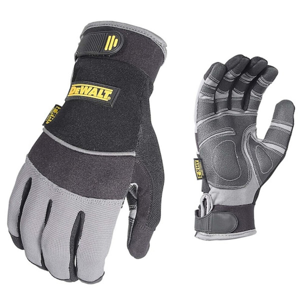Dewalt DPG210M DPG210 PVC Padded Palm Heavy Utility Glove, Glove Size: M
