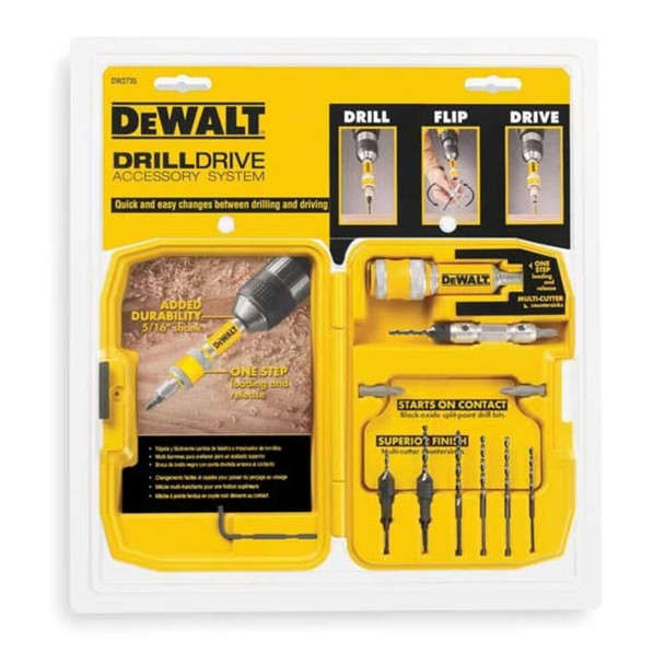Dewalt DW2735P 12 PC DRILL / DRIVE HOLDER SET