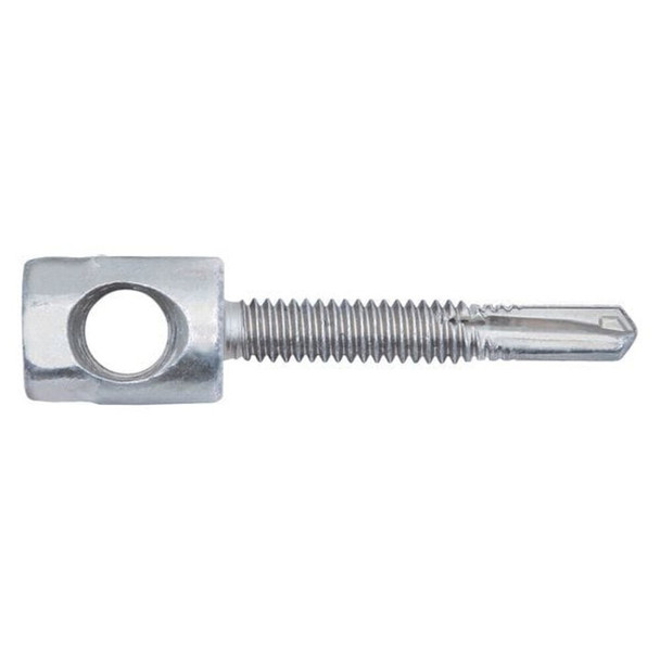 Dewalt PFM2241150 Hangermate Horizontal Rod Hanger, Steel, 1/4"-20 Size, 1-1/2" L, Steel Zinc Plated, 25 PK