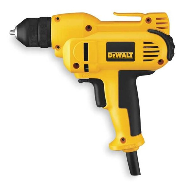 Dewalt DWD115K 3/8" (10mm) VSR Mid-handle Drill Kit with Keyless Chuck