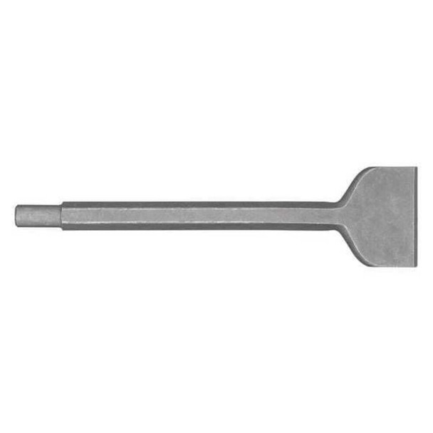 Dewalt DW5775B10 3" Scaling Chisel 3/4" Hex x 21/32" Round Spline Shank (Bulk), PK10