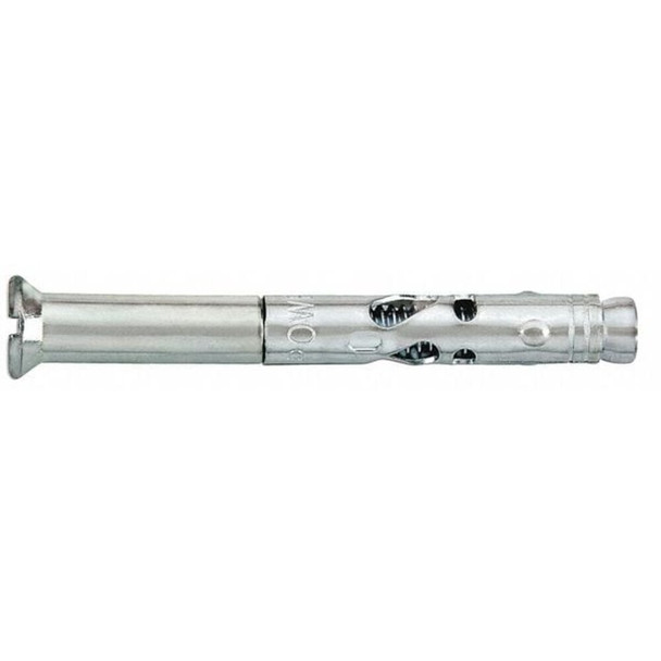 Dewalt 06172S-PWR Lok-Bolt AS Sleeve Anchor, 1/4" Dia., 3" L, Carbon Steel Zinc Plated, 100 PK