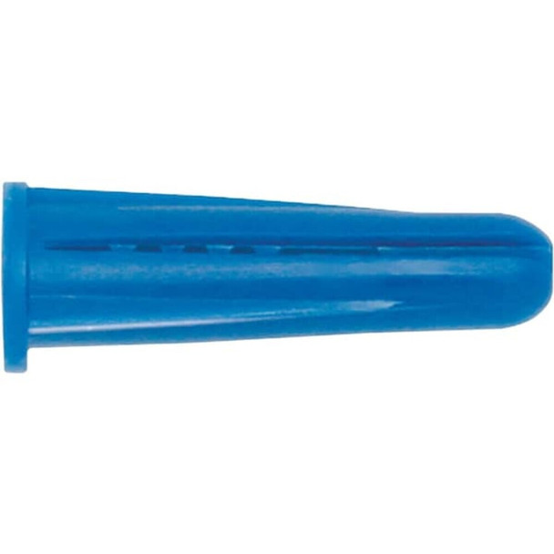 Dewalt 07579-PWR Bantam Plug Mechanical Anchor, 1" L, Plastic, 100 PK