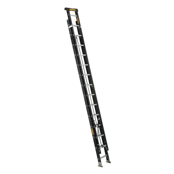 Dewalt DXL3020-28PT 28 ft Fiberglass Extension Ladder, 300 lb Load Capacity