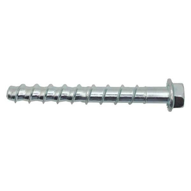 Dewalt PFM1411760 Screw-Bolt+ Concrete Screw, Concrete, 5 in Size, 5" L, Steel Zinc Plated, 20 PK