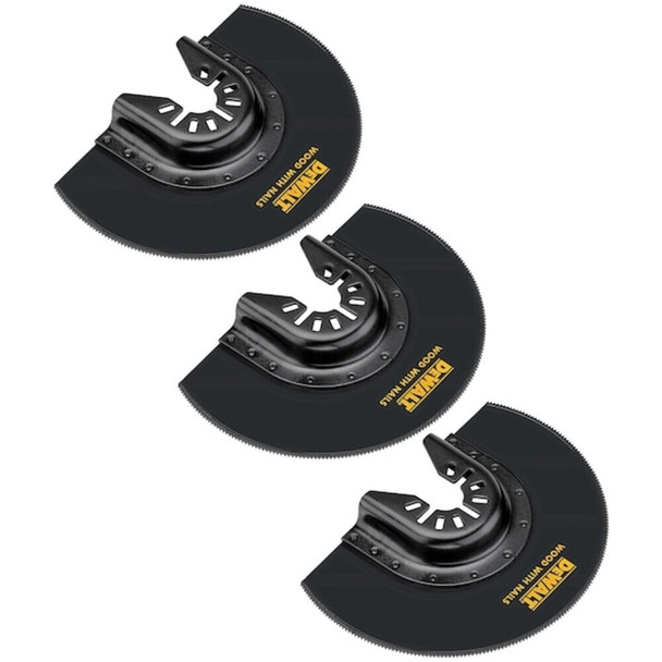 Dewalt DWA4212-3 3 pk Oscillaing Flush Cut Blade