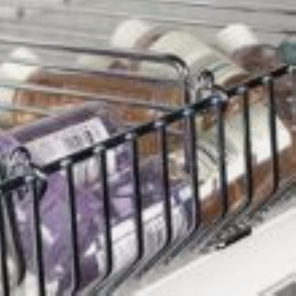 48 In. L. x 3 In. H. Interlocking Chrome Wire Front 9924012006 Pack of 10